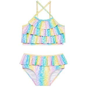 Sol Swimwear Little Girls 2-Pc. Mermaid Glamour Tankini